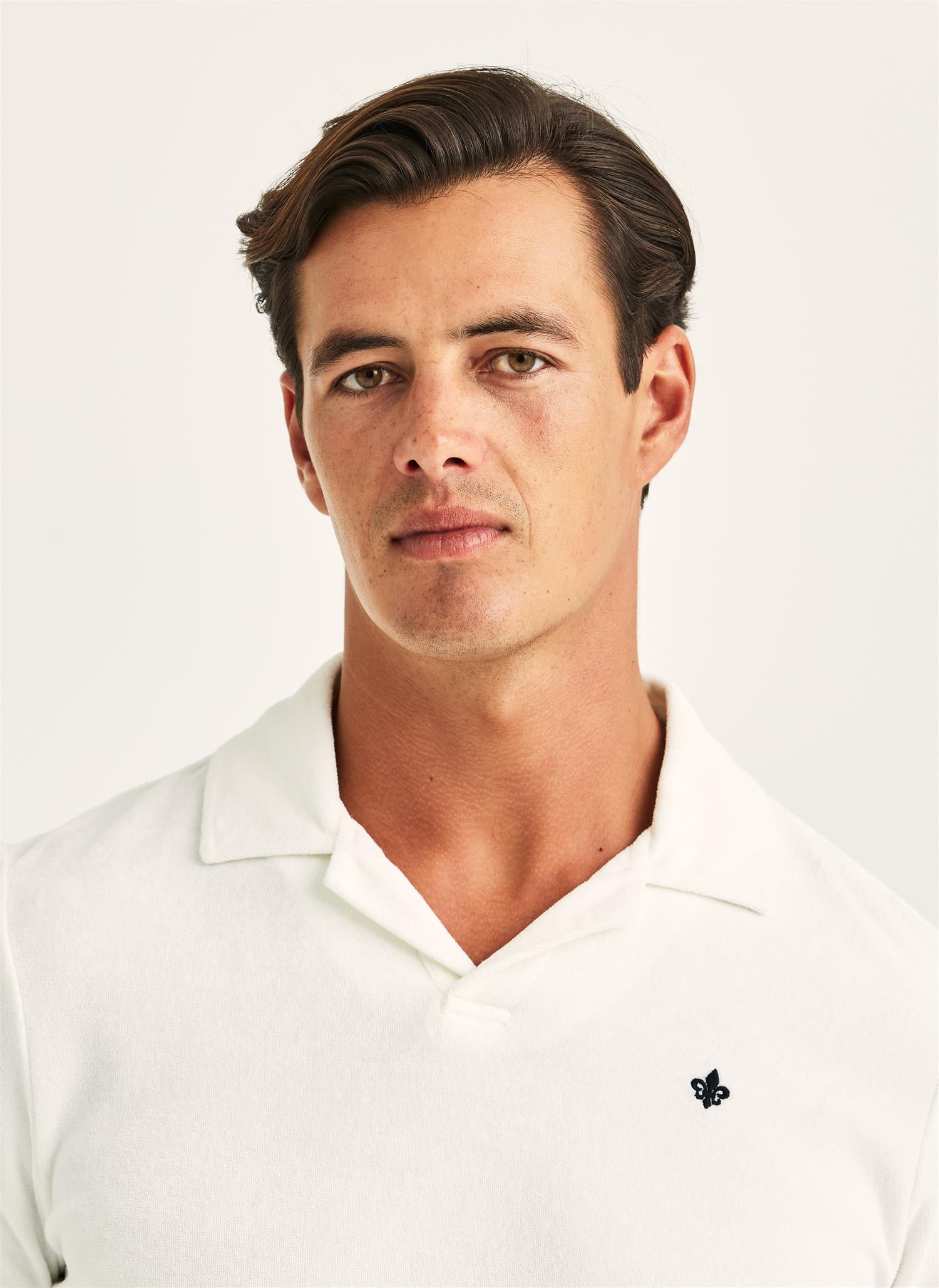 Delon terry shirt off white