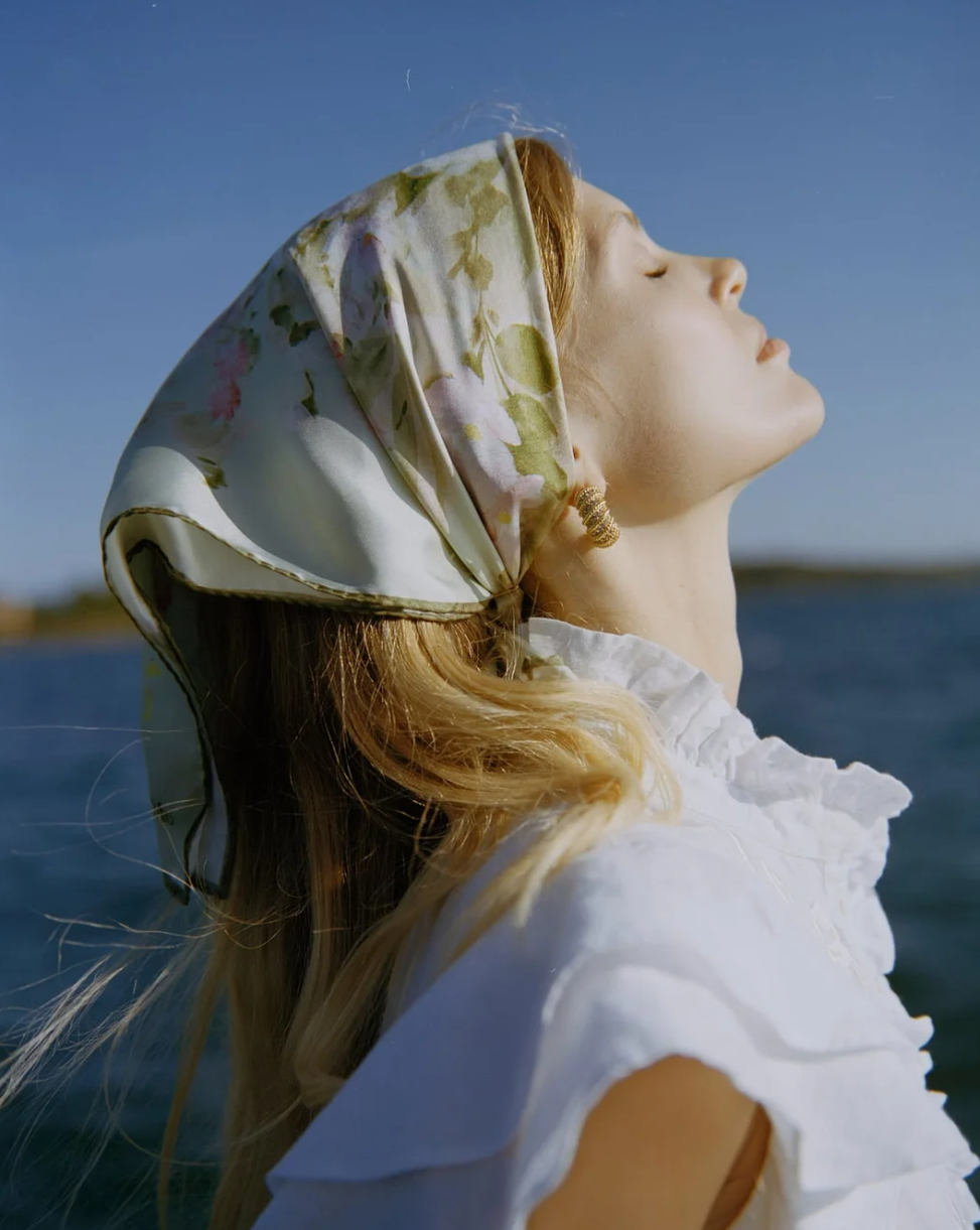 Silk Scarf Small Meadow