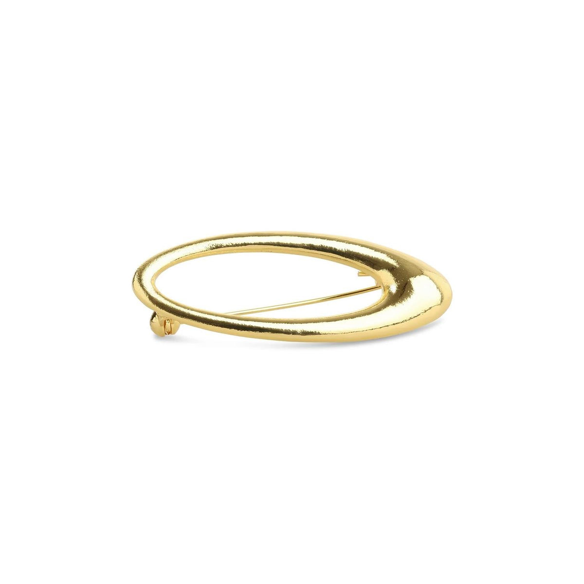 Illiona - Sleek Brooch Gold