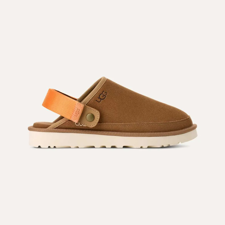 M GOLDENCOAST CLOG CHESTNUT/ BRIGHT MEL