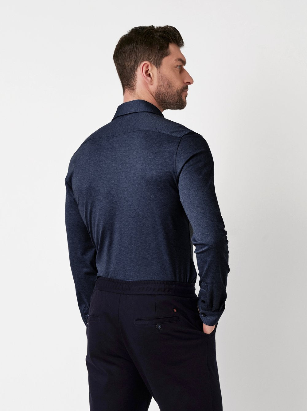 Luxury Hai 1/1 Navy Melange