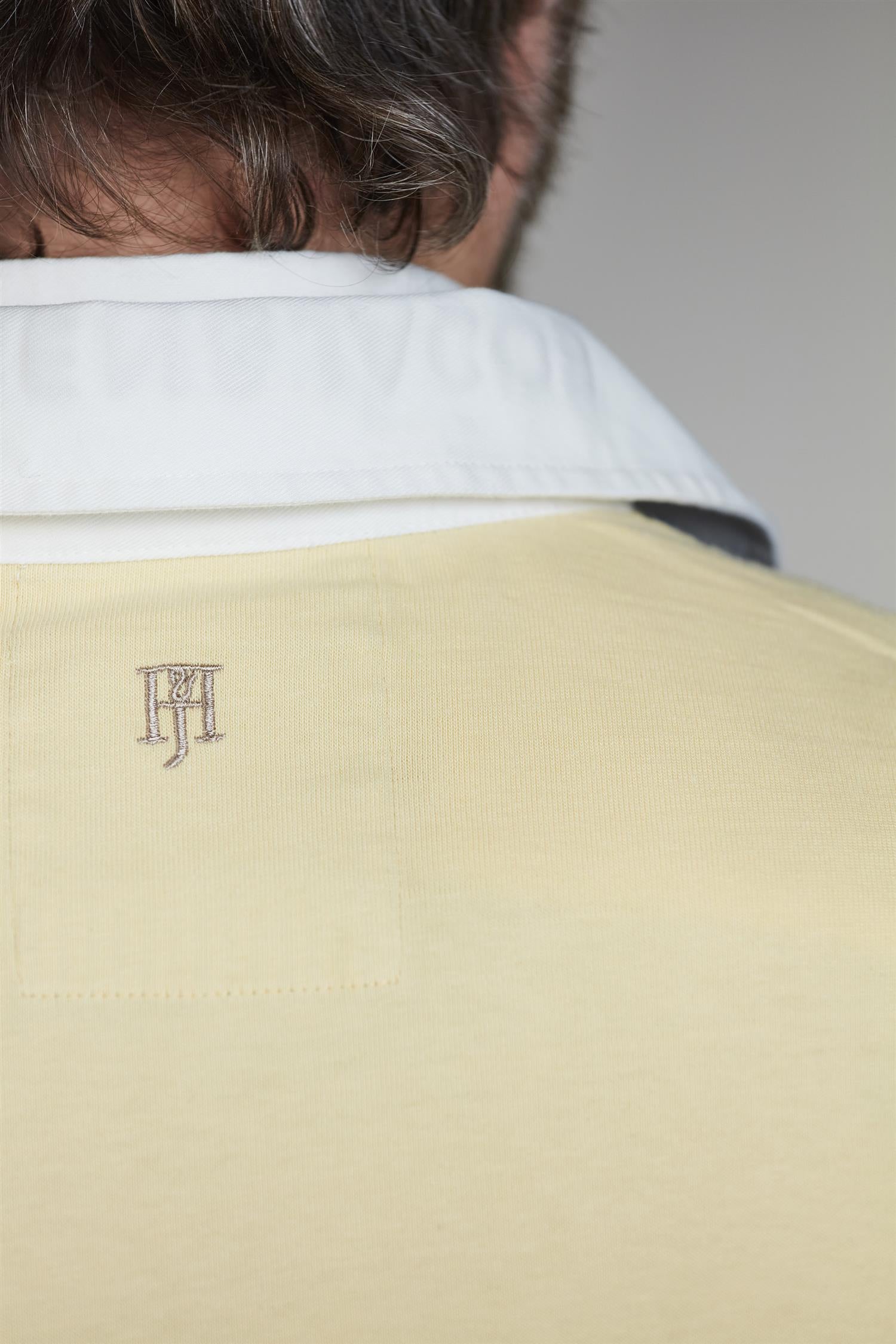 Stripe Back Rugger Navy