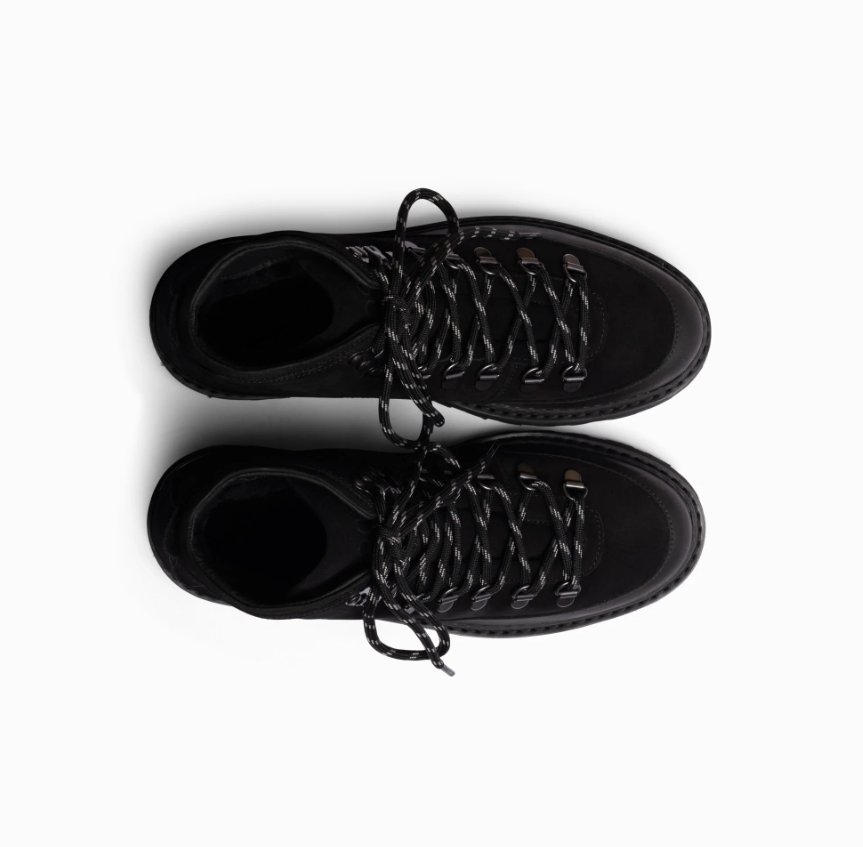 W.CORE CAP SUEDE Black