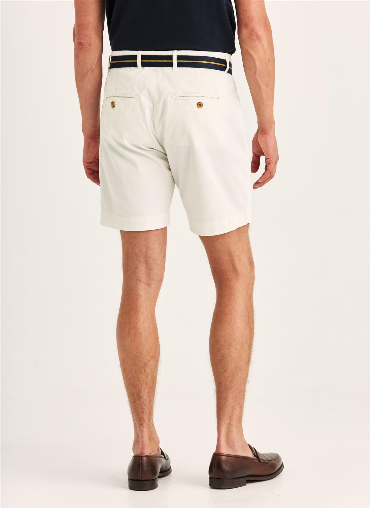 Jeffrey Summer Chino Shorts 7" Offwhite