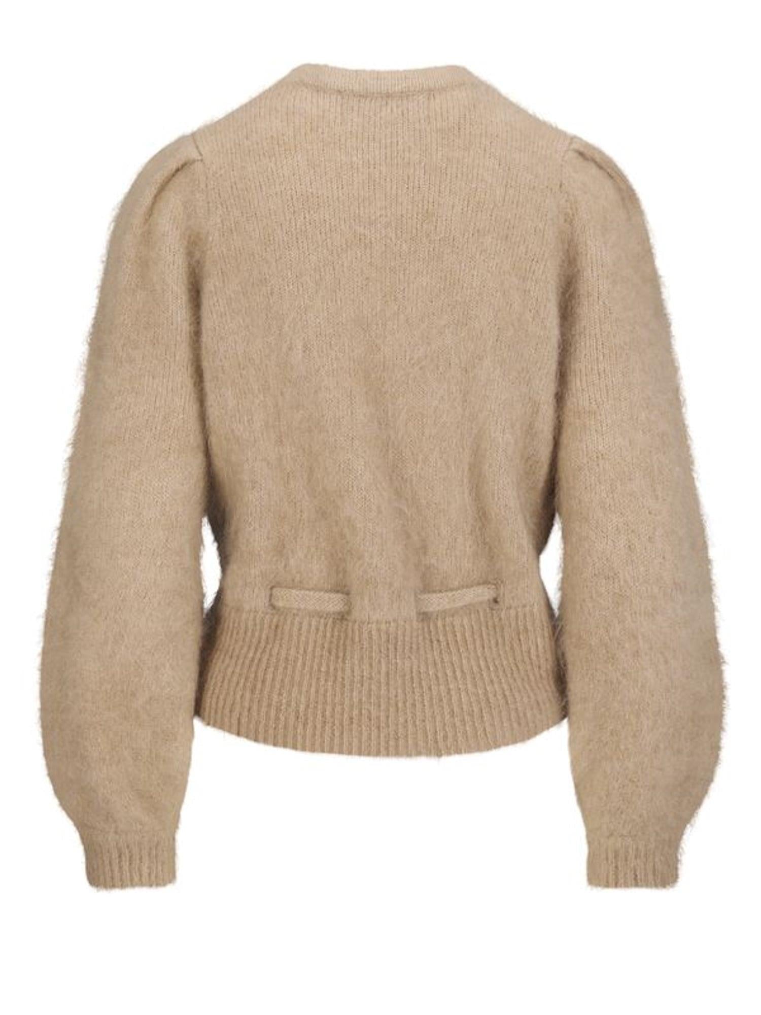 Malin Chunky Cardigan Hazel Beige