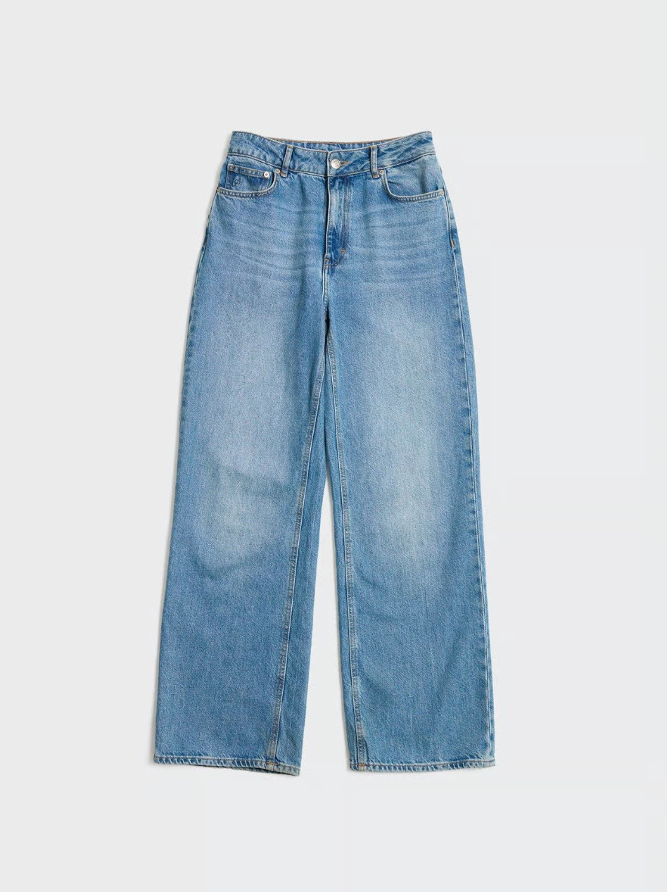 W Wide Jeans Light blue