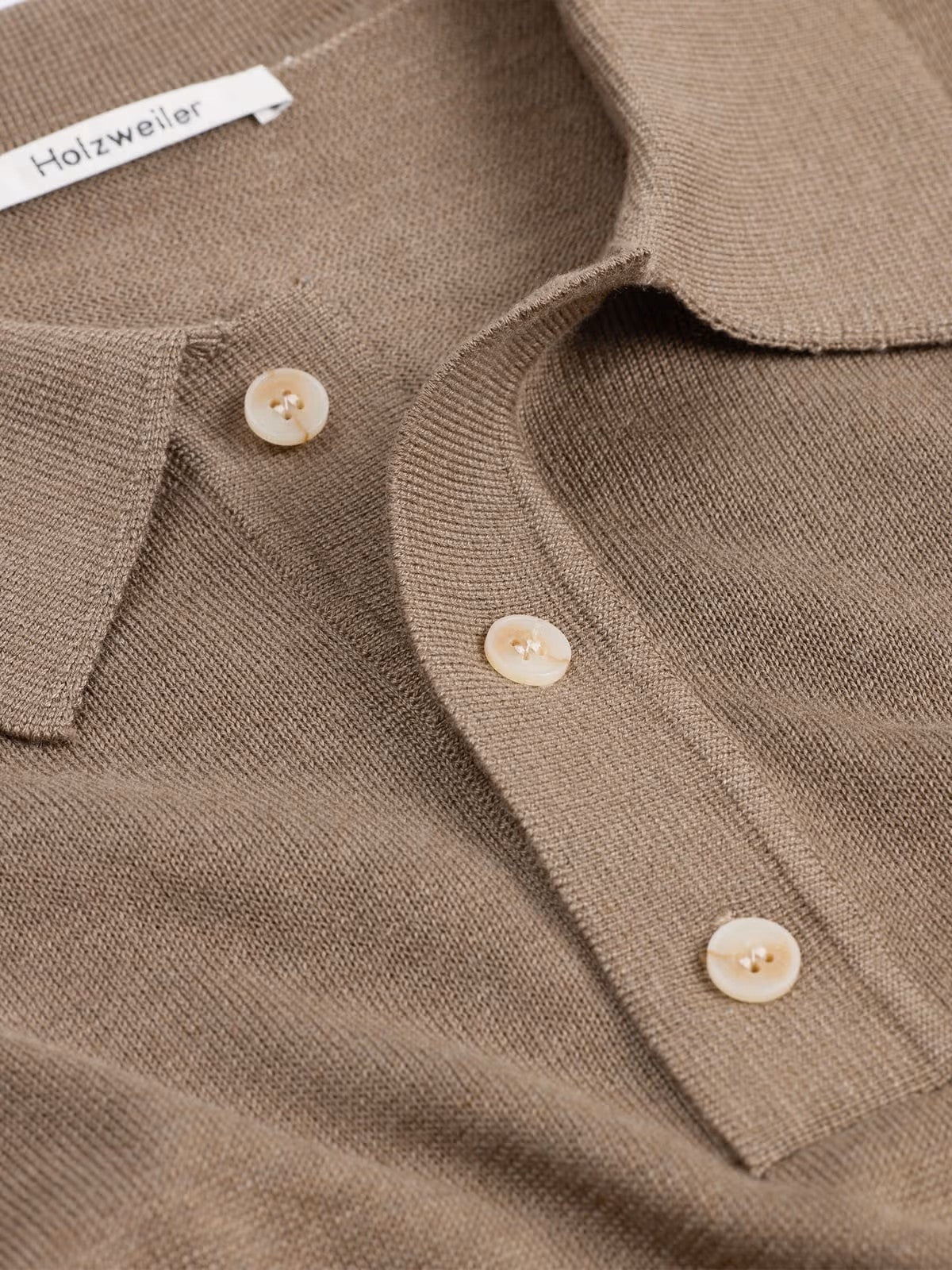 Ollie Cotton Polo Taupe
