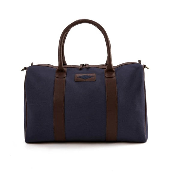 Varon Small Travel Bag Navy Canvas