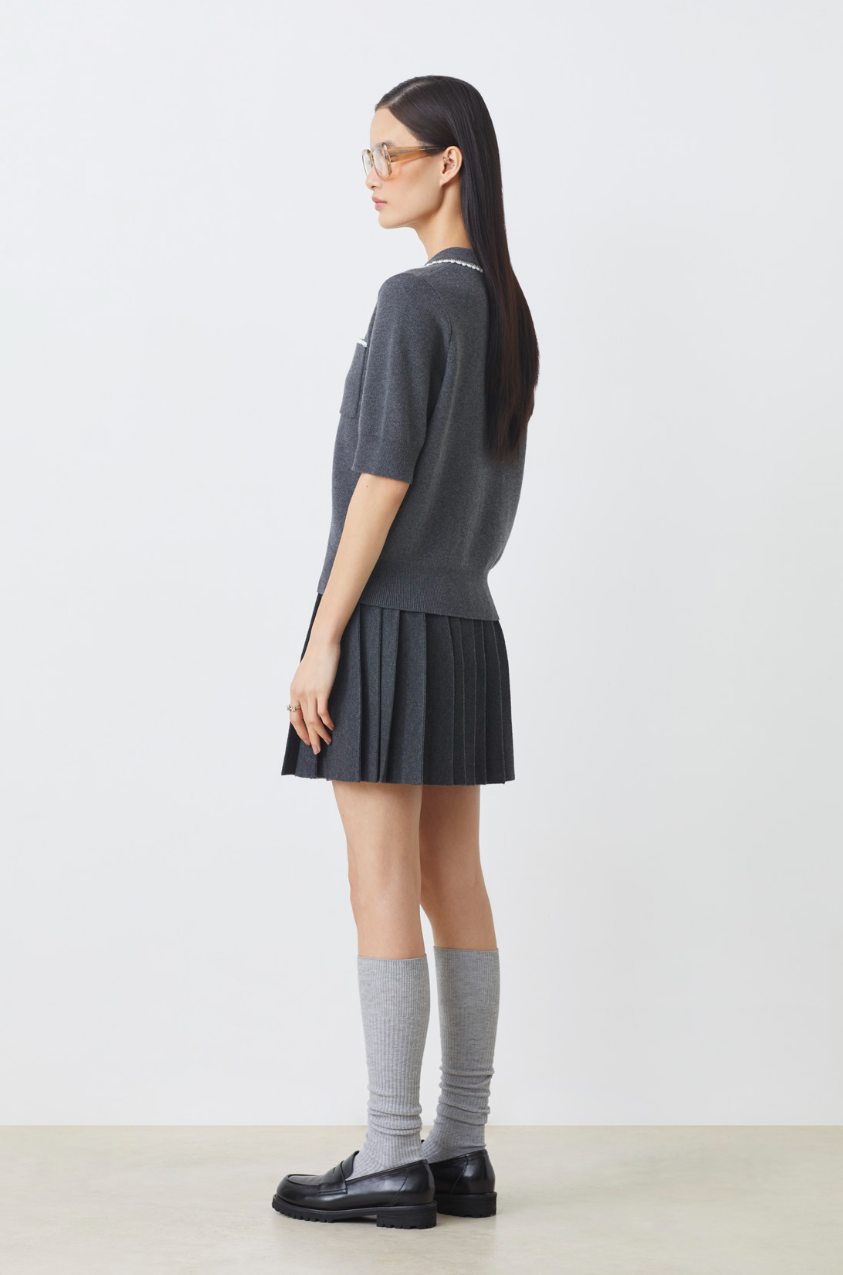 Pull Polka Carbone