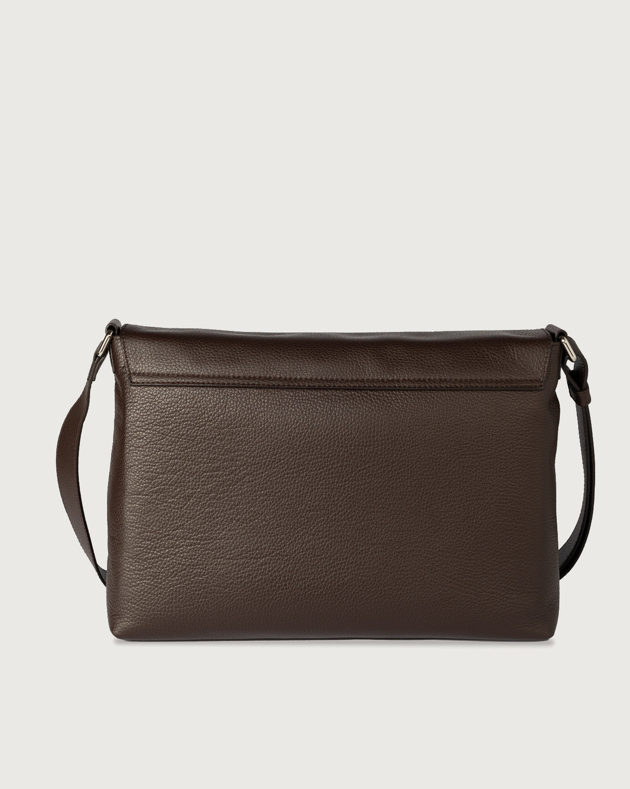 Micron dollar leather messenger bag Ebony