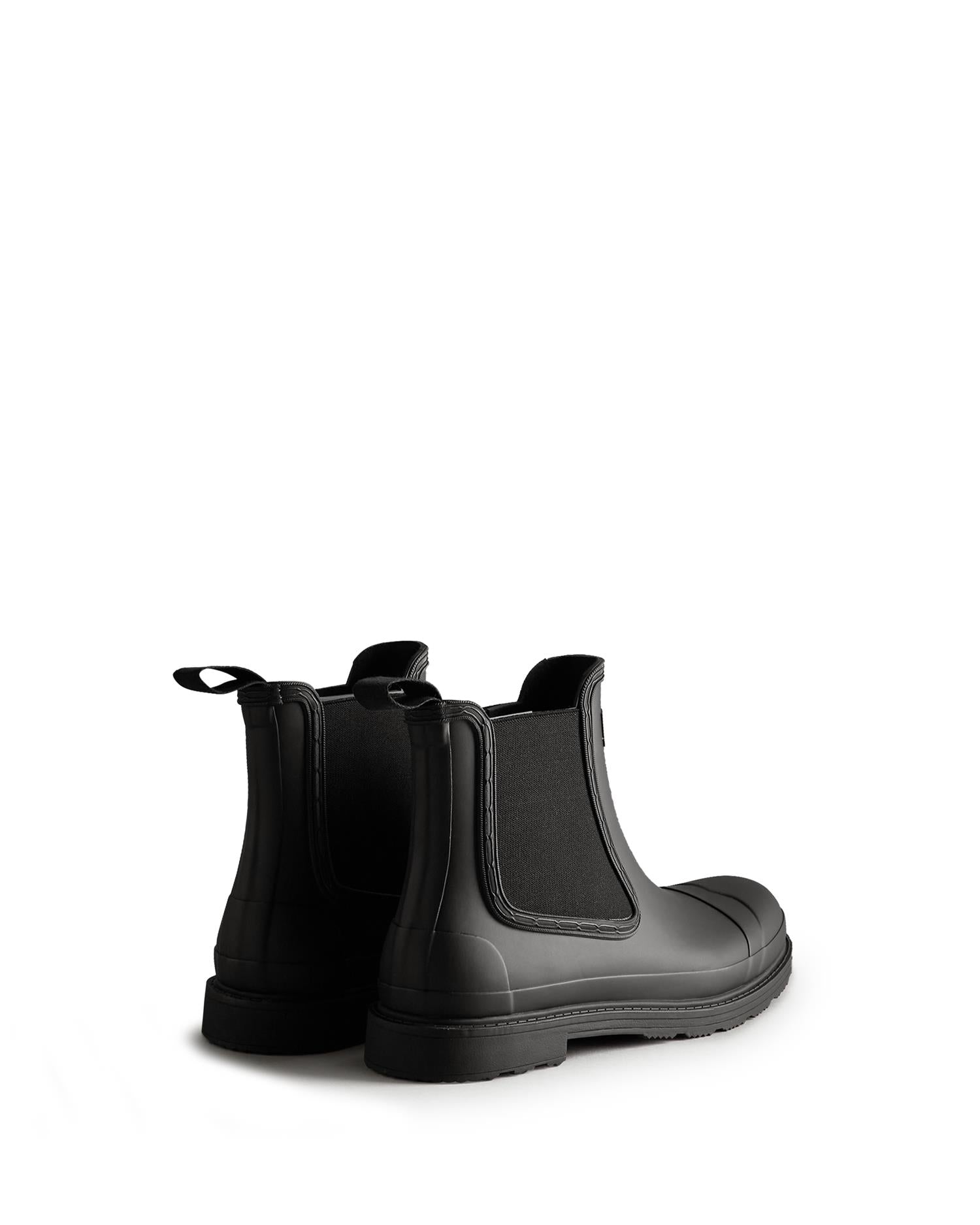 MENS COMMANDO CHELSEA BOOT - Black