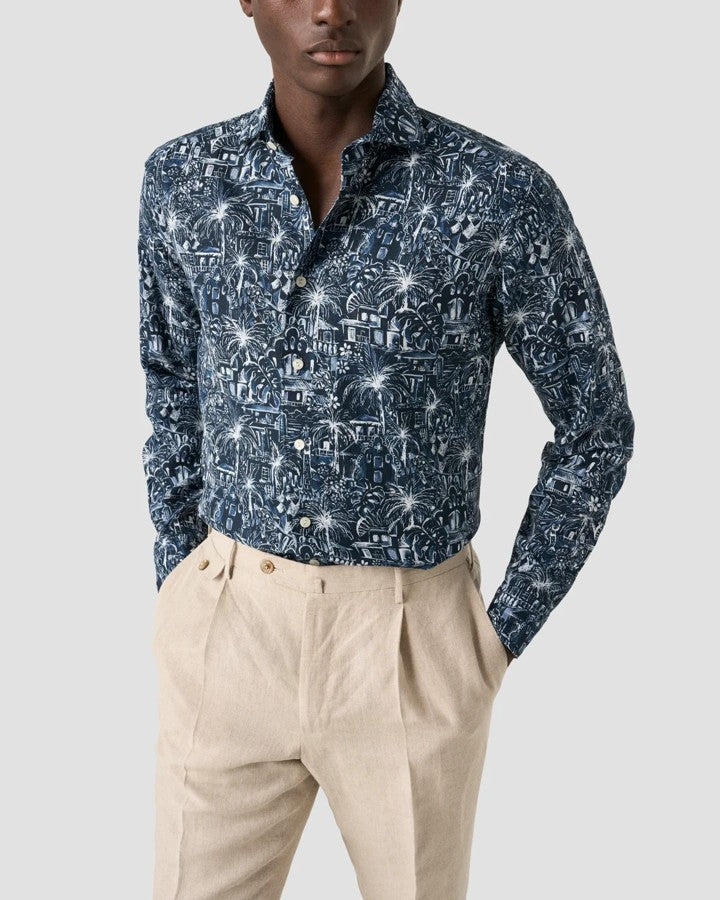 FLORAL GAUDI GARDEN PRINT SLIMFIT