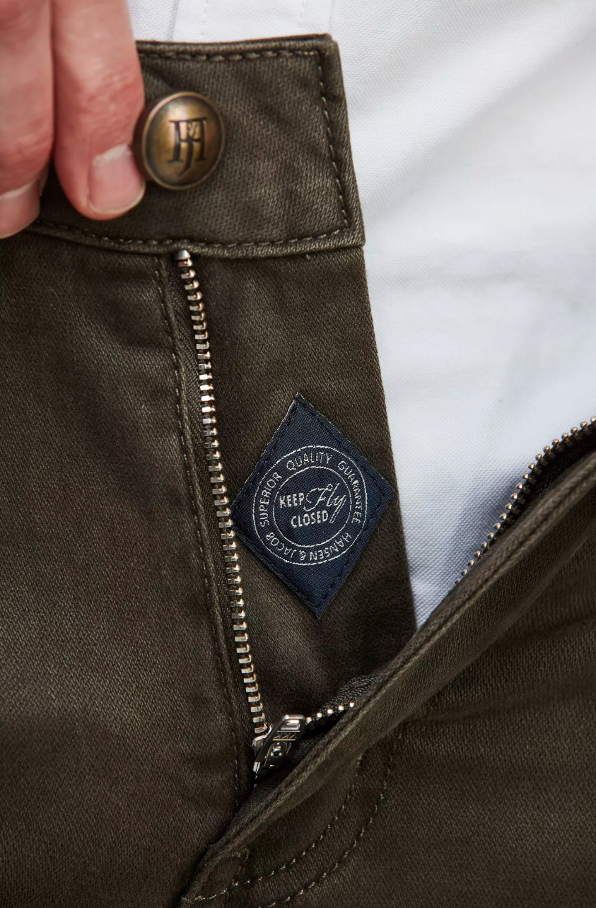 5-PKT Silk Touch Okado Dark Green