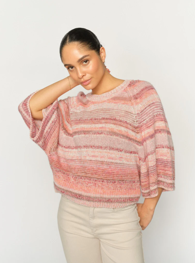 Mmedele3/4 Knit Peachy