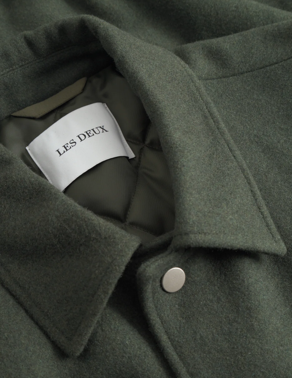 Les Deux Varsity Wool Jacket Duffel Bag