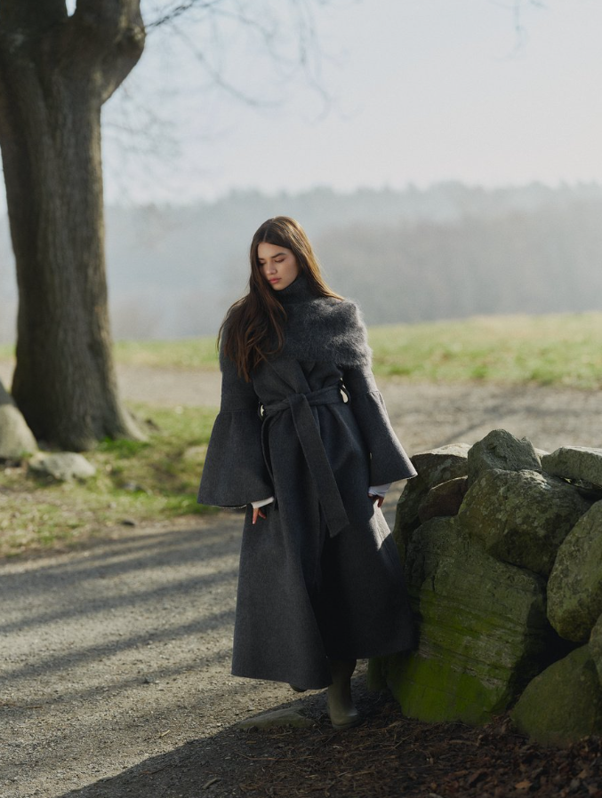 Juli Coat Dark grey