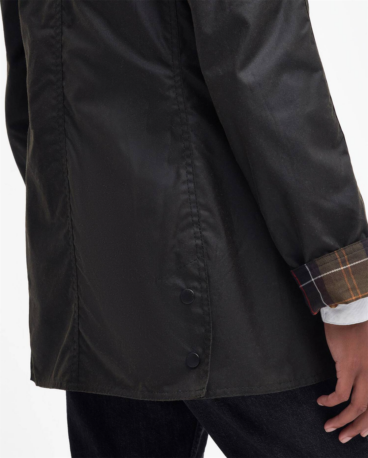 Classic Beadnell Wax Jacket Olive