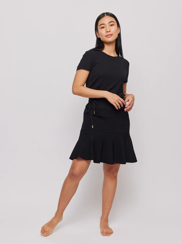 Jane modal tee black