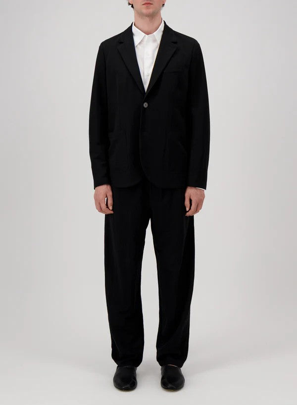 Travel Blazer Rayon Black