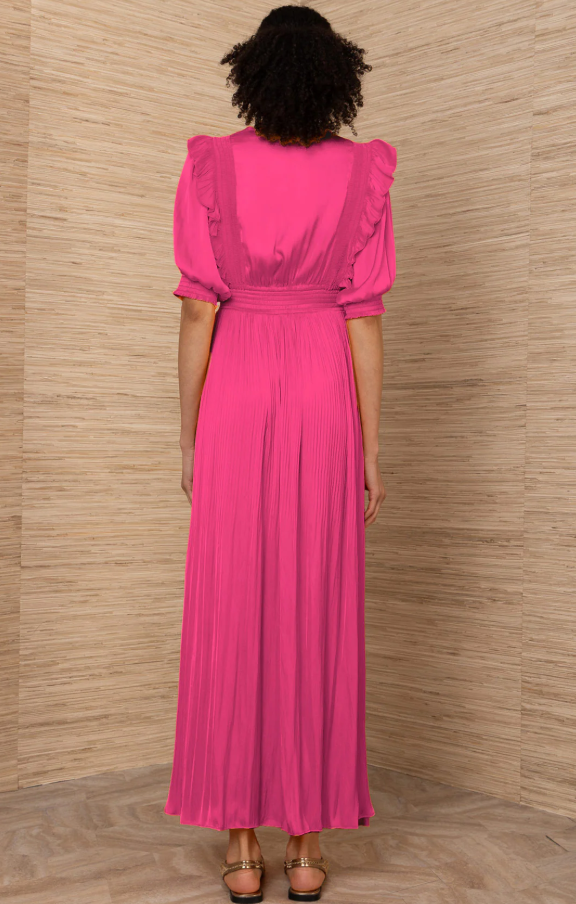 Lovisa Charmeuse Dress Pink