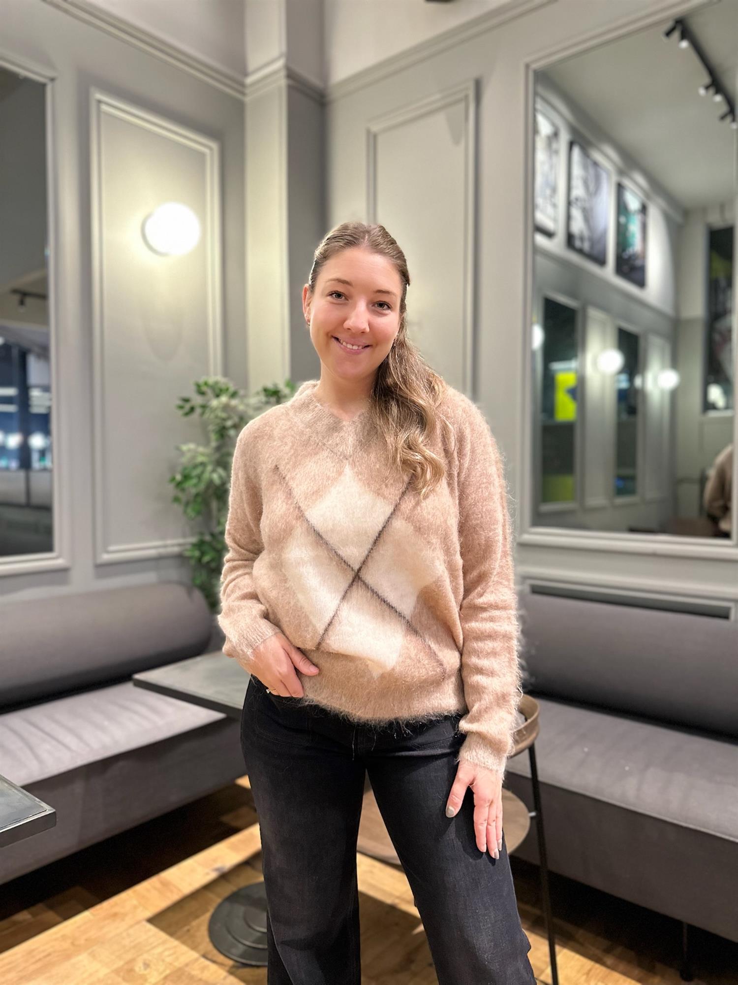 Nora Mohair Pullover Camel