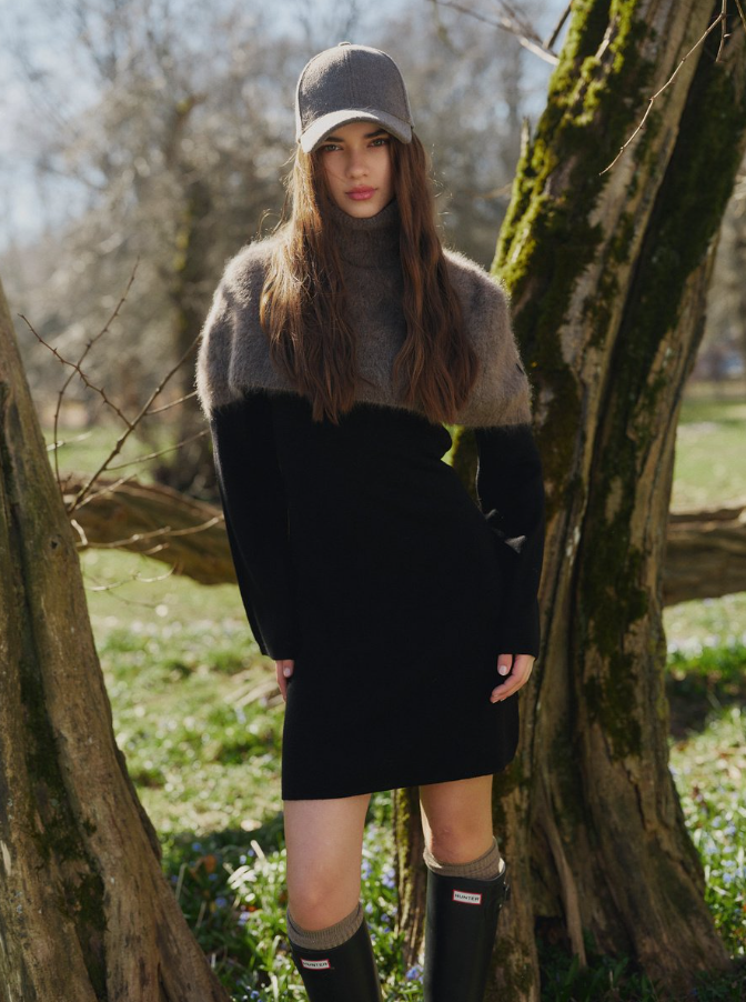 Melina Merino Dress Black