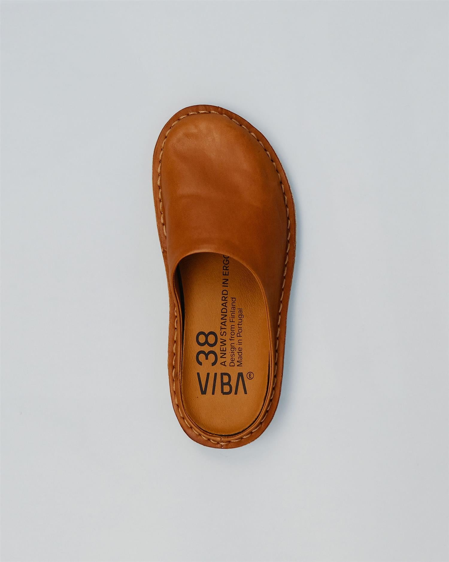 Viba Roma Leather Cognac brown