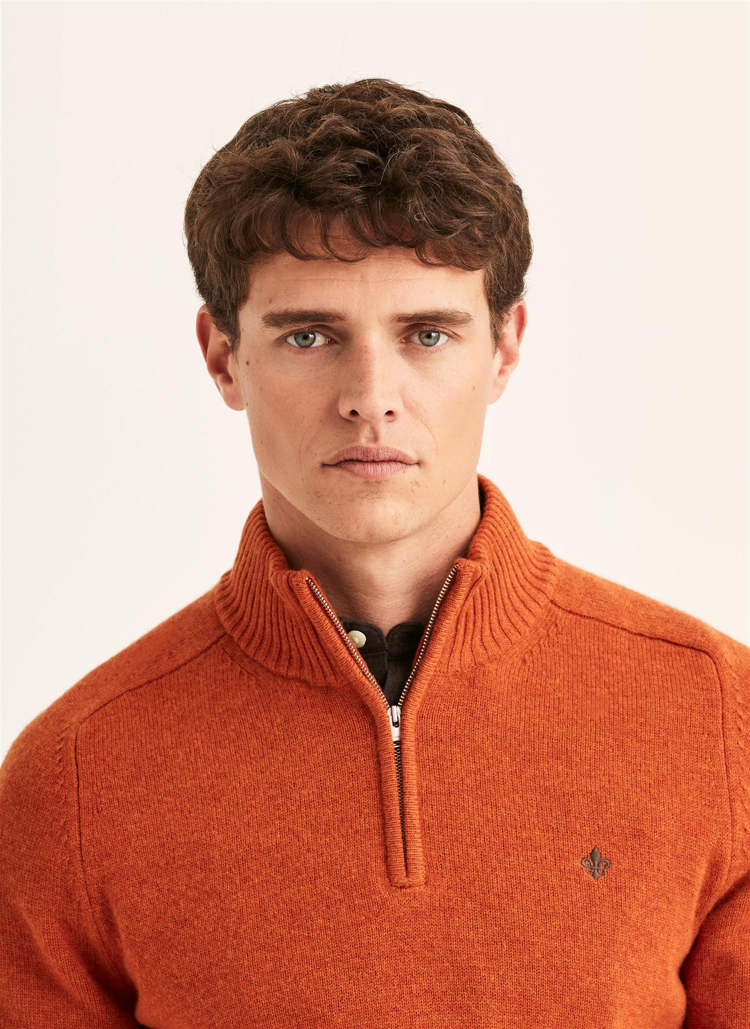 Hertford Halfzip Orange