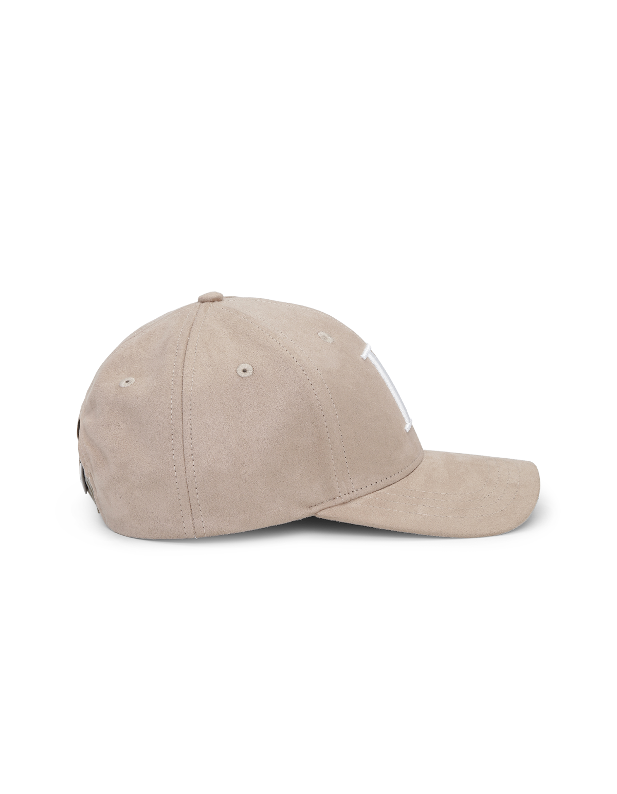 Encore Suede Baseball Cap Dark Sand