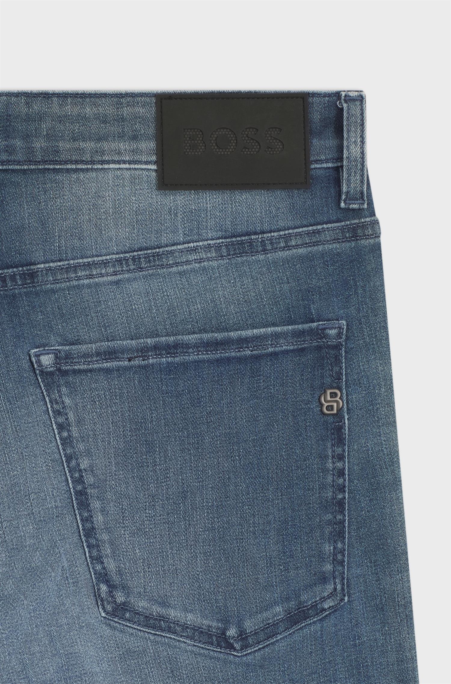 Delaware slim-fit jeans in blue lightweight denim