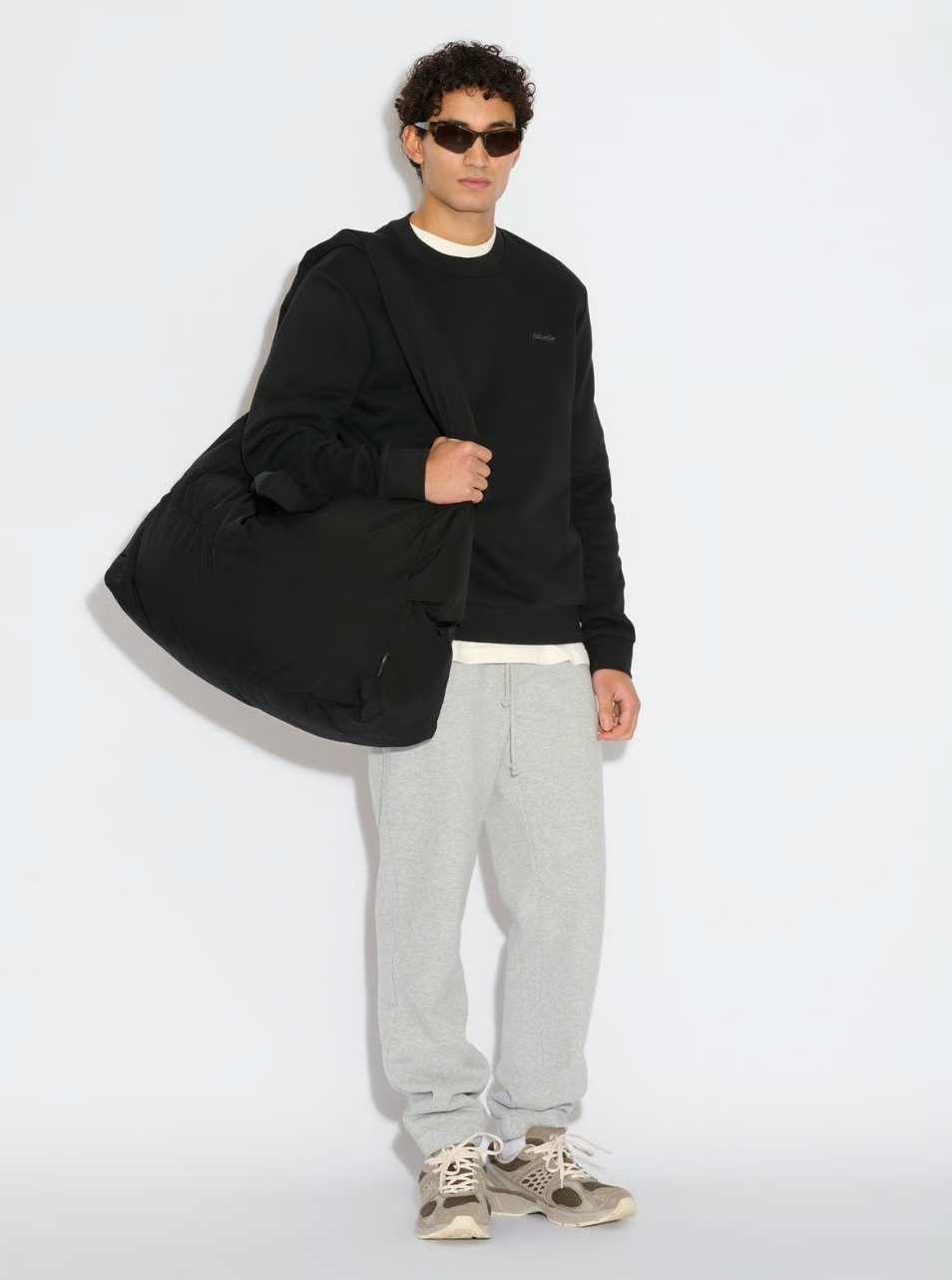 M Regular Trousers Grey Mix