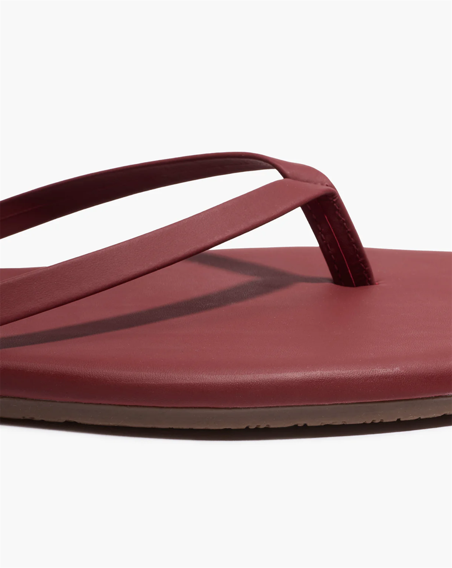 TKEES Square Toe Lily Burgundy