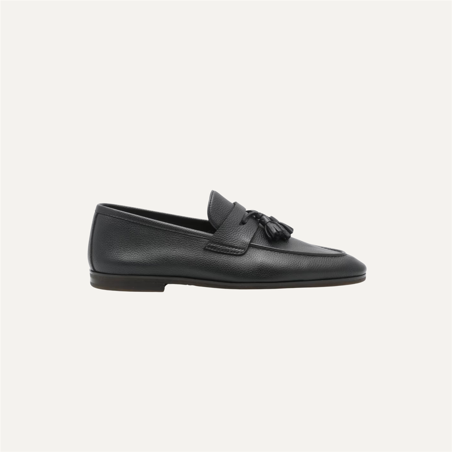 Dondo Leather Loafer Black