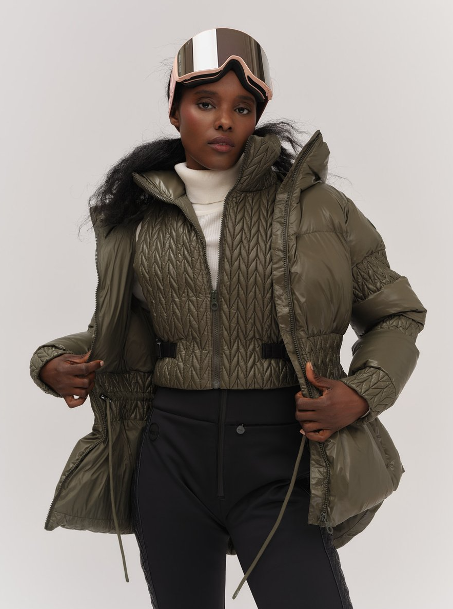 Zeta Down Jacket Forest Green