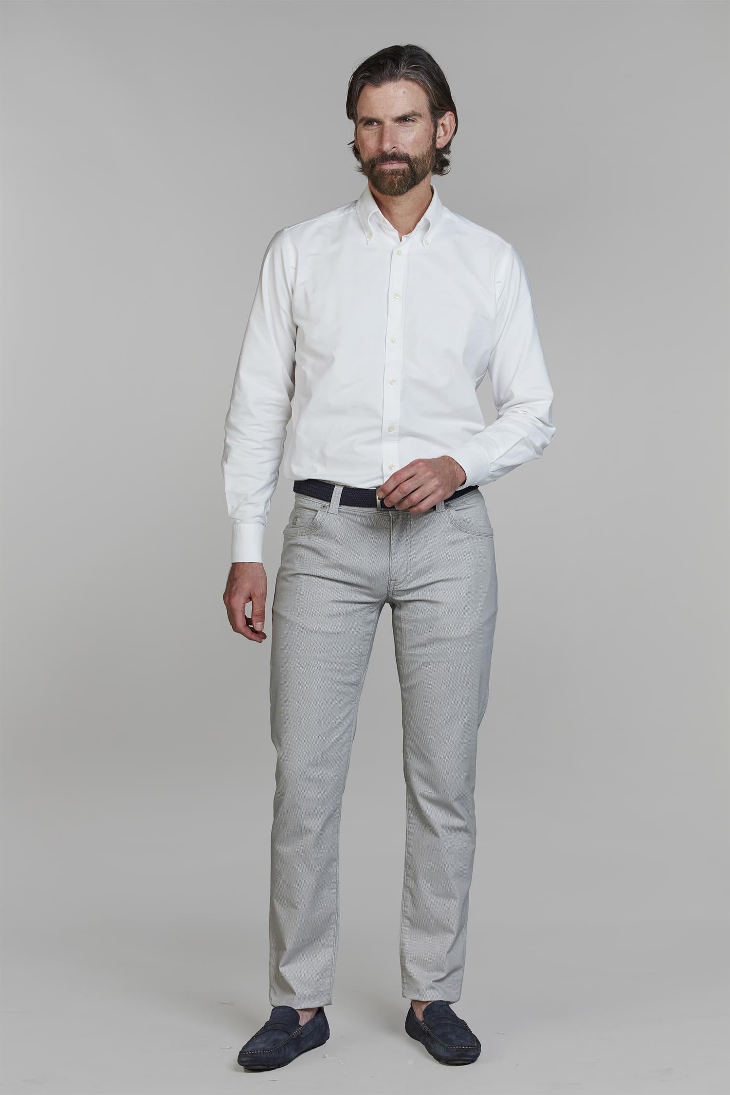 5-PKT Cut`n Sew Fiji Print Light Grey