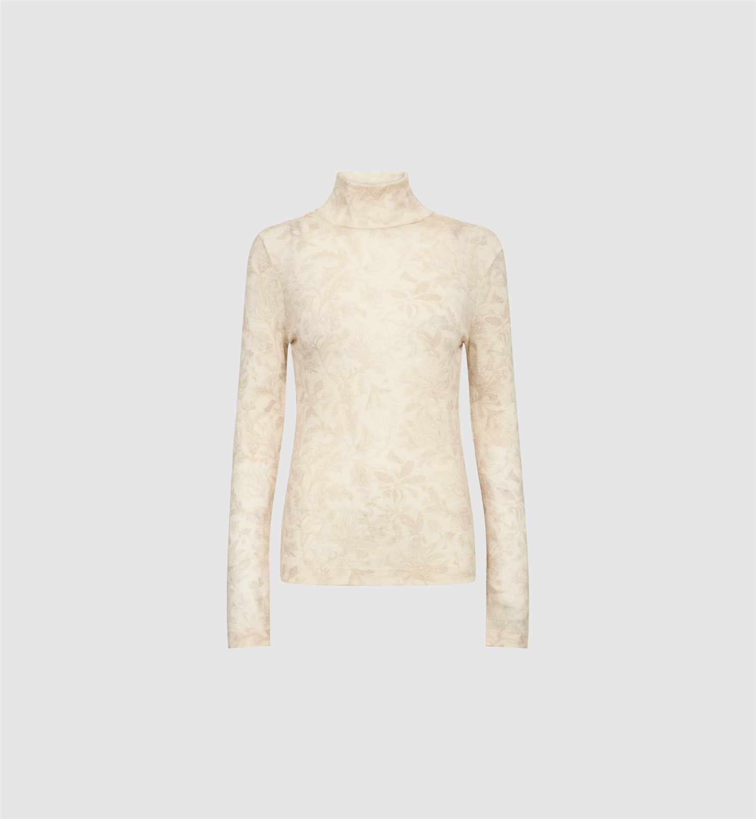 Mmxinna Fleur Turtleneck Oxford Tan