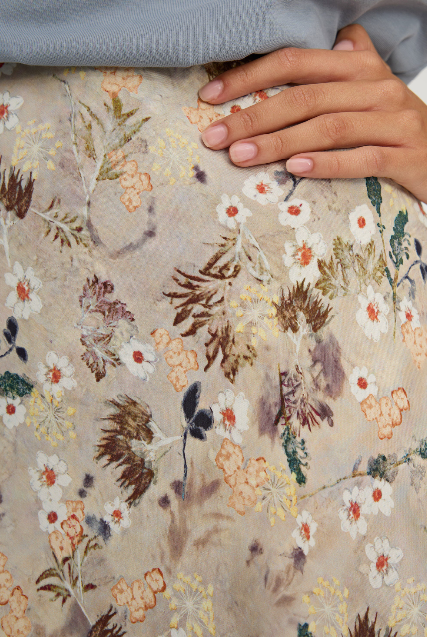 Bardot Print Nature