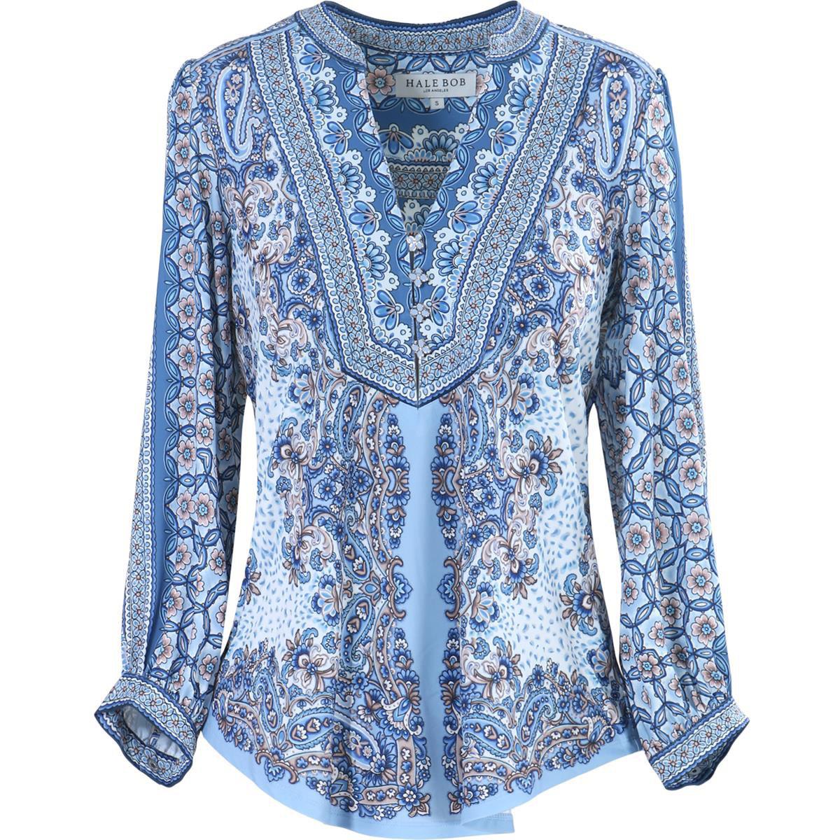 Alianna Jersey Top - Blue