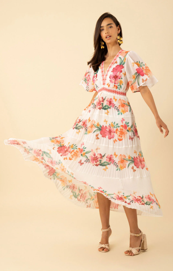 Angie Long Dress Ivory