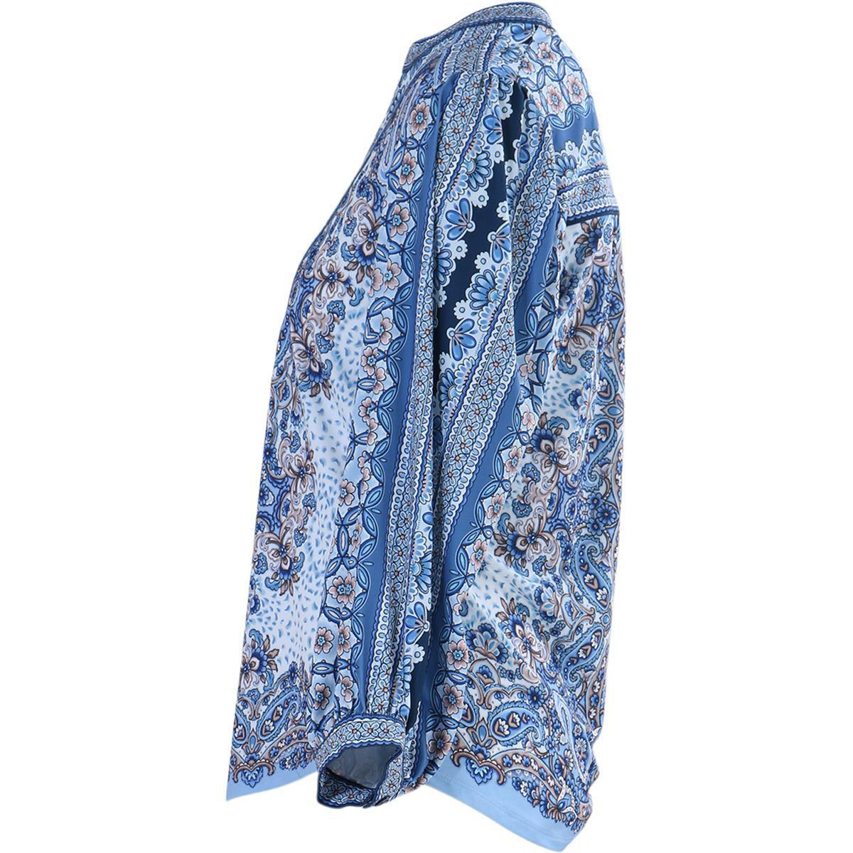 Alianna Jersey Top - Blue