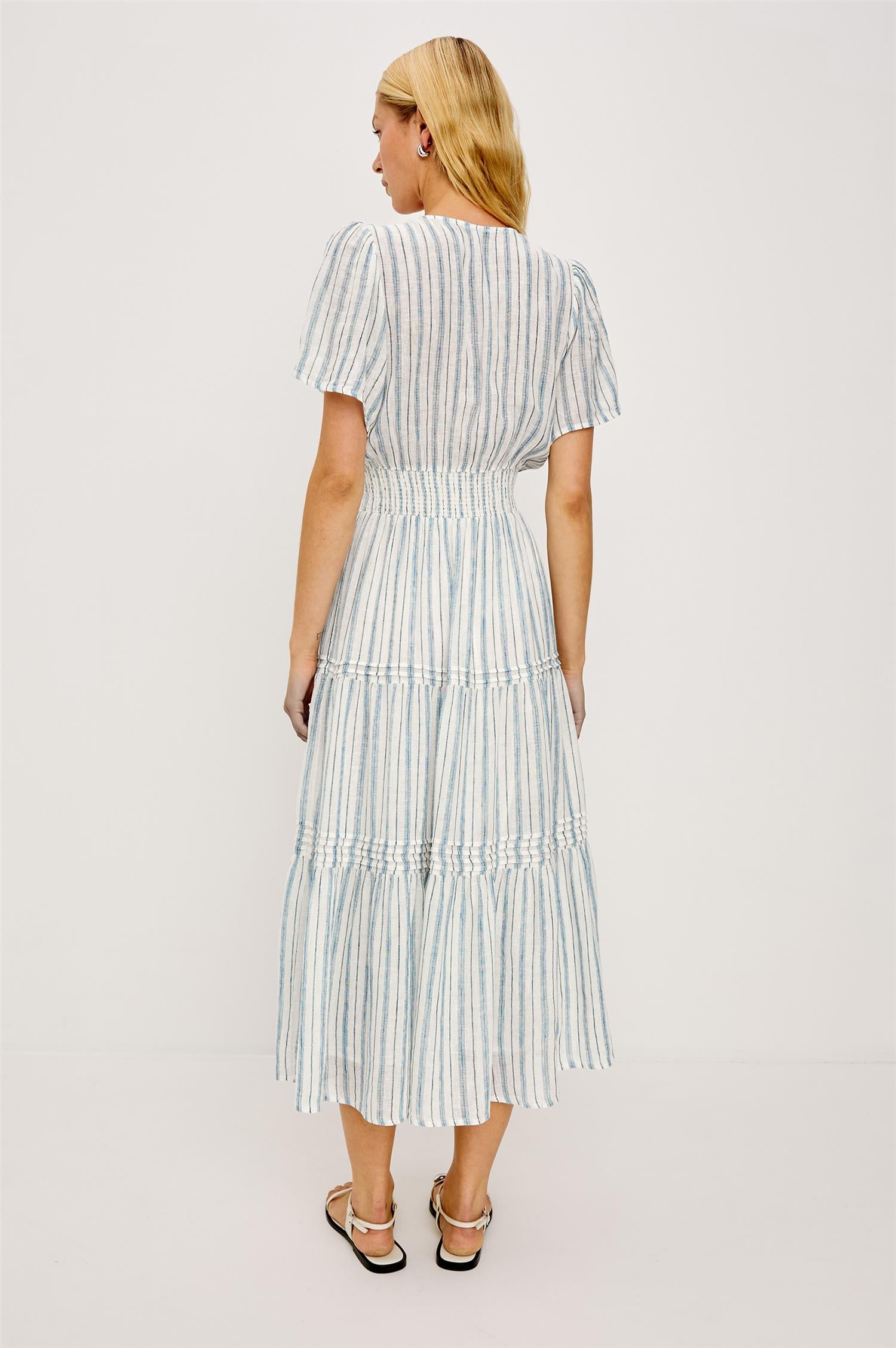Cannes Dress Windward Stripe