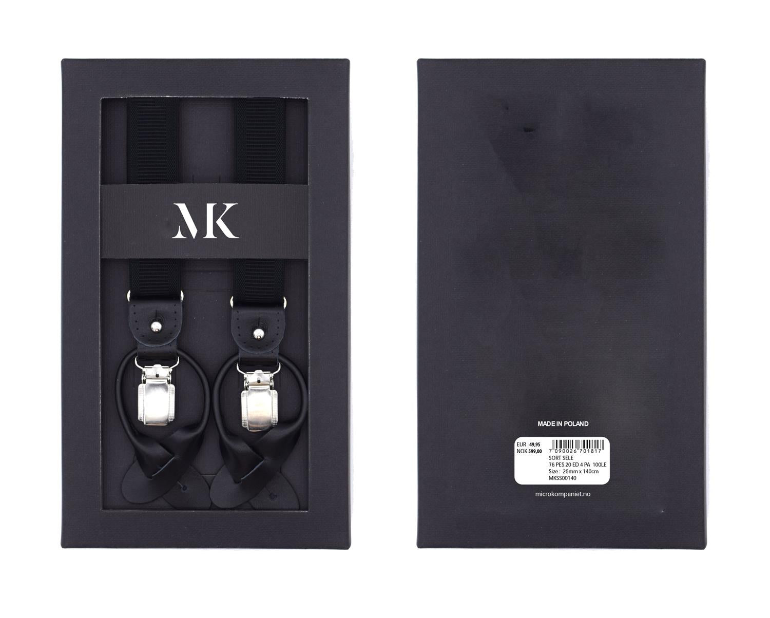 MK Sele med lærhemper