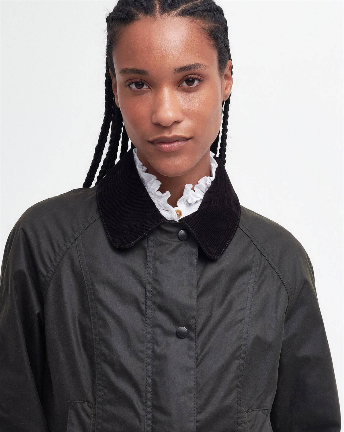 Classic Beadnell Wax Jacket Olive