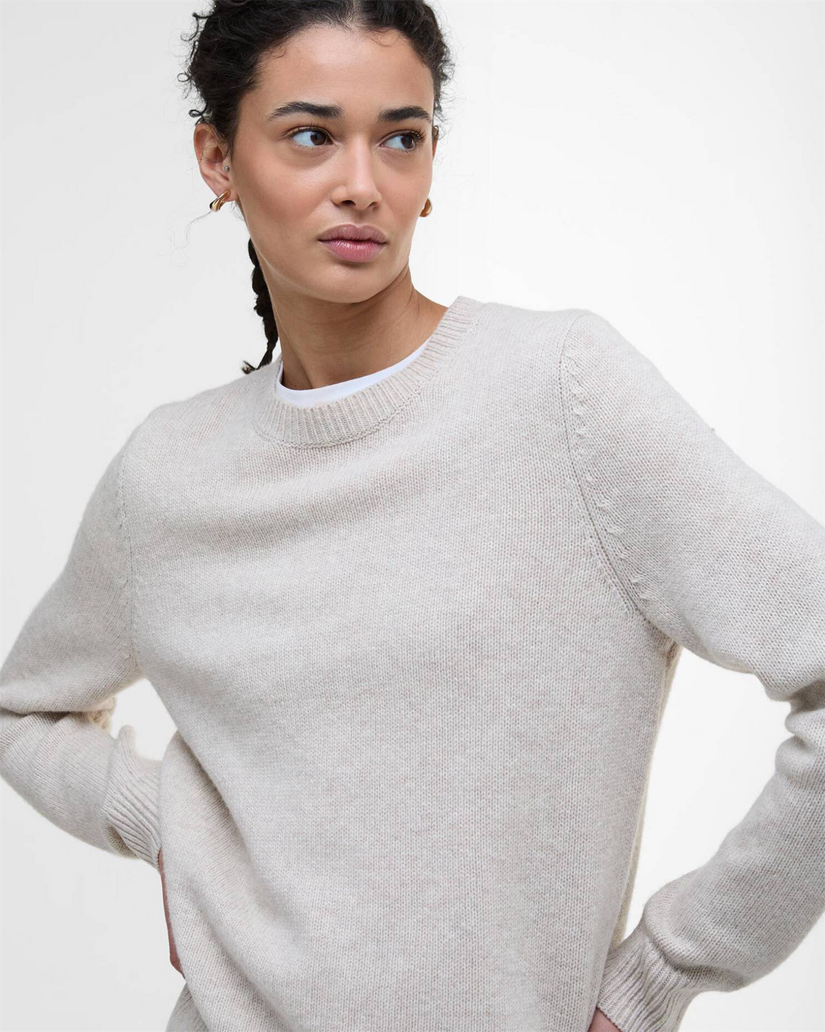 Woodhouse RWS Knitted Jumper Oatmeal