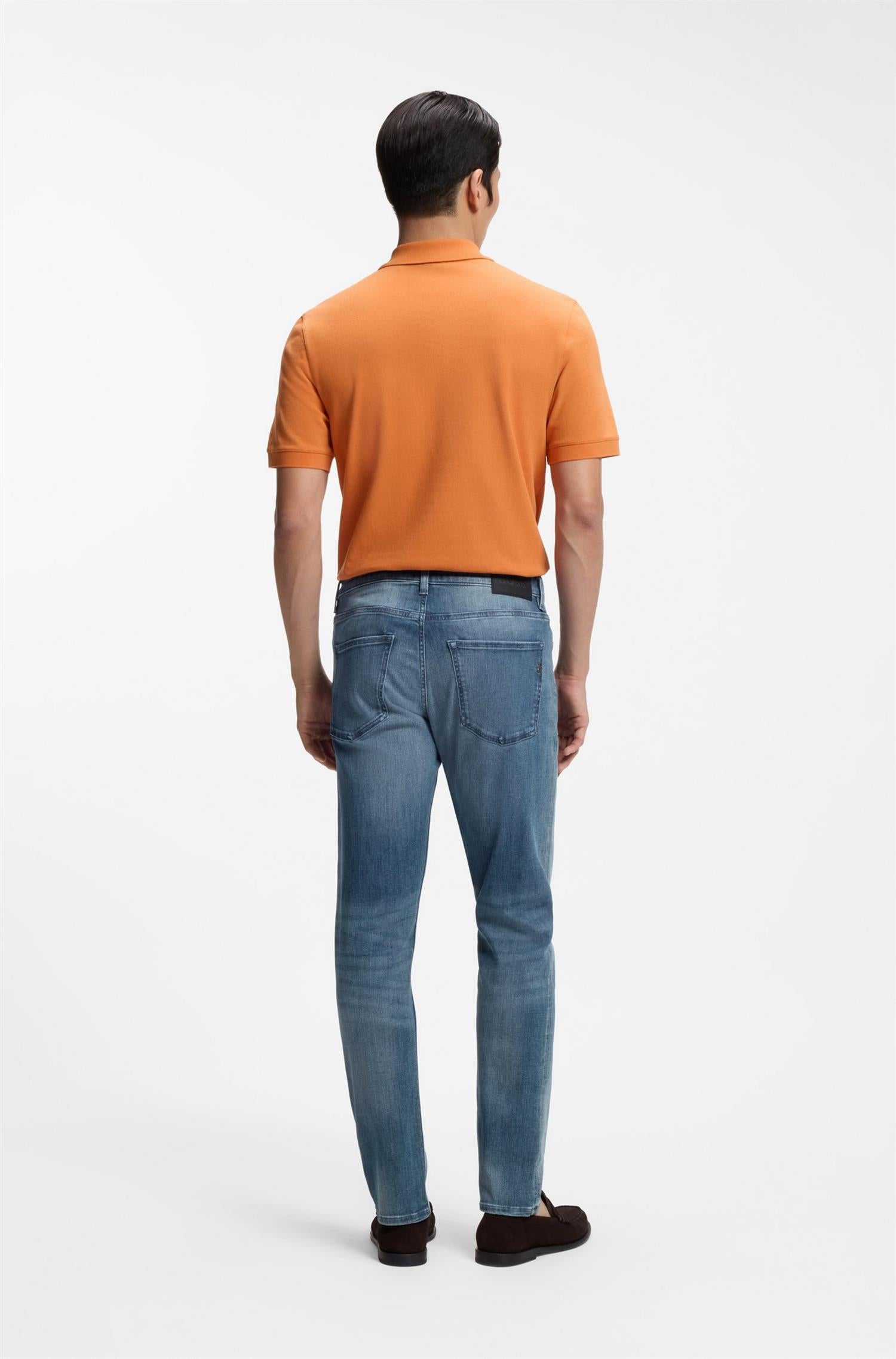 Delaware slim-fit jeans in blue lightweight denim