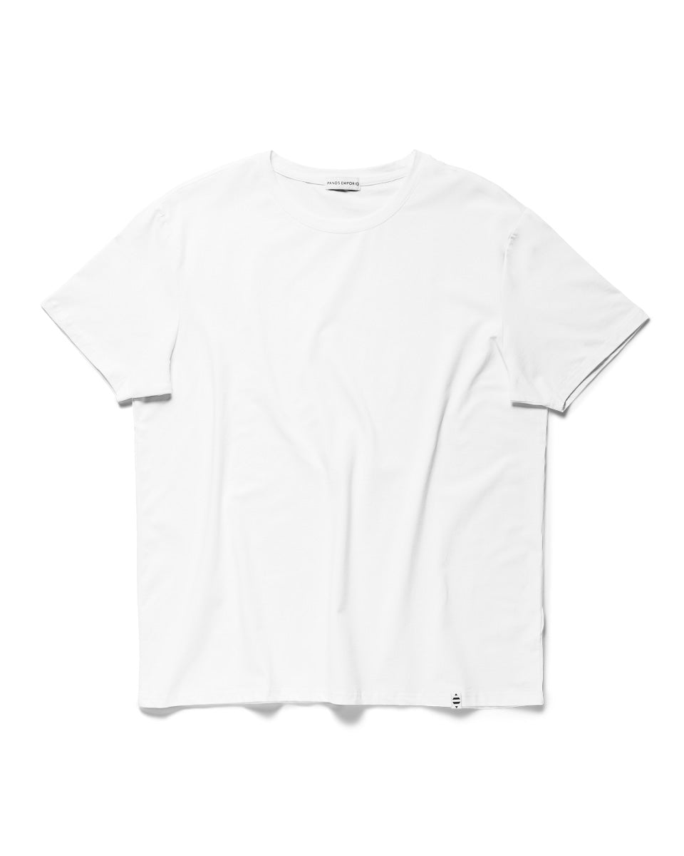Organic Cotton Crew Tee white