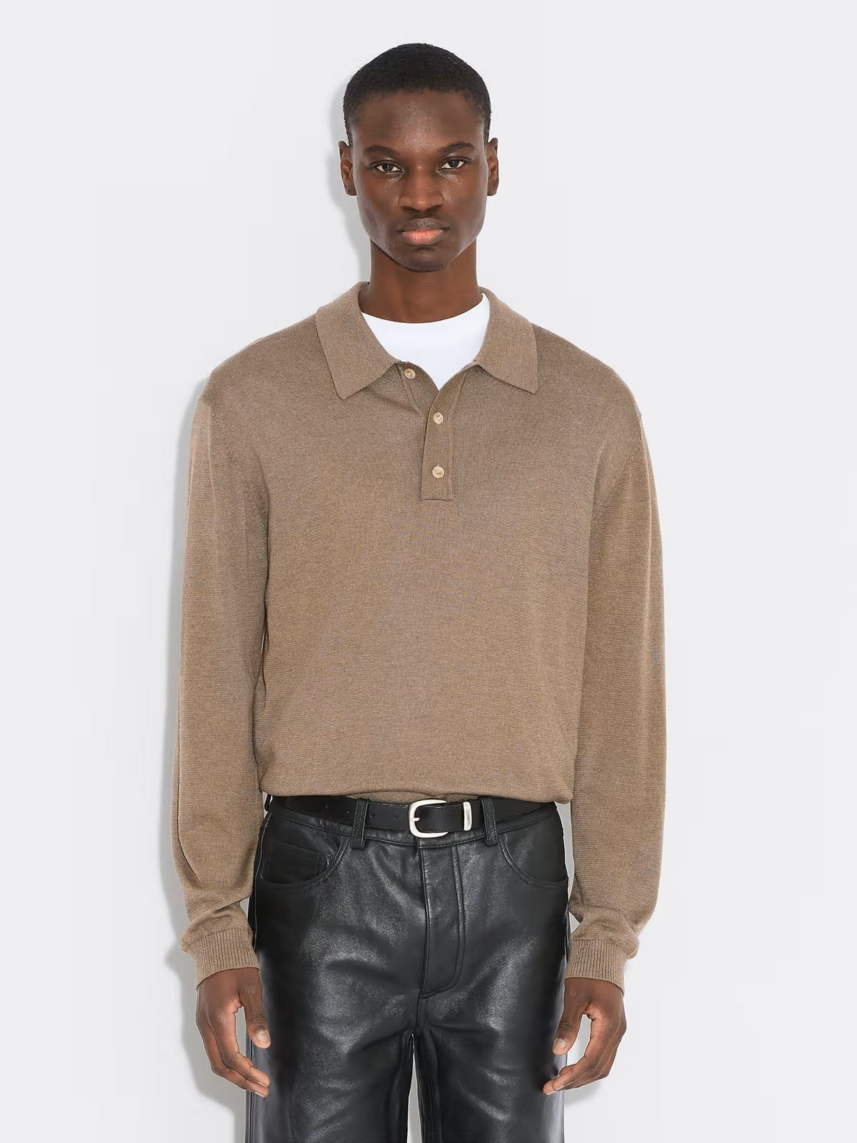 Ollie Cotton Polo Taupe