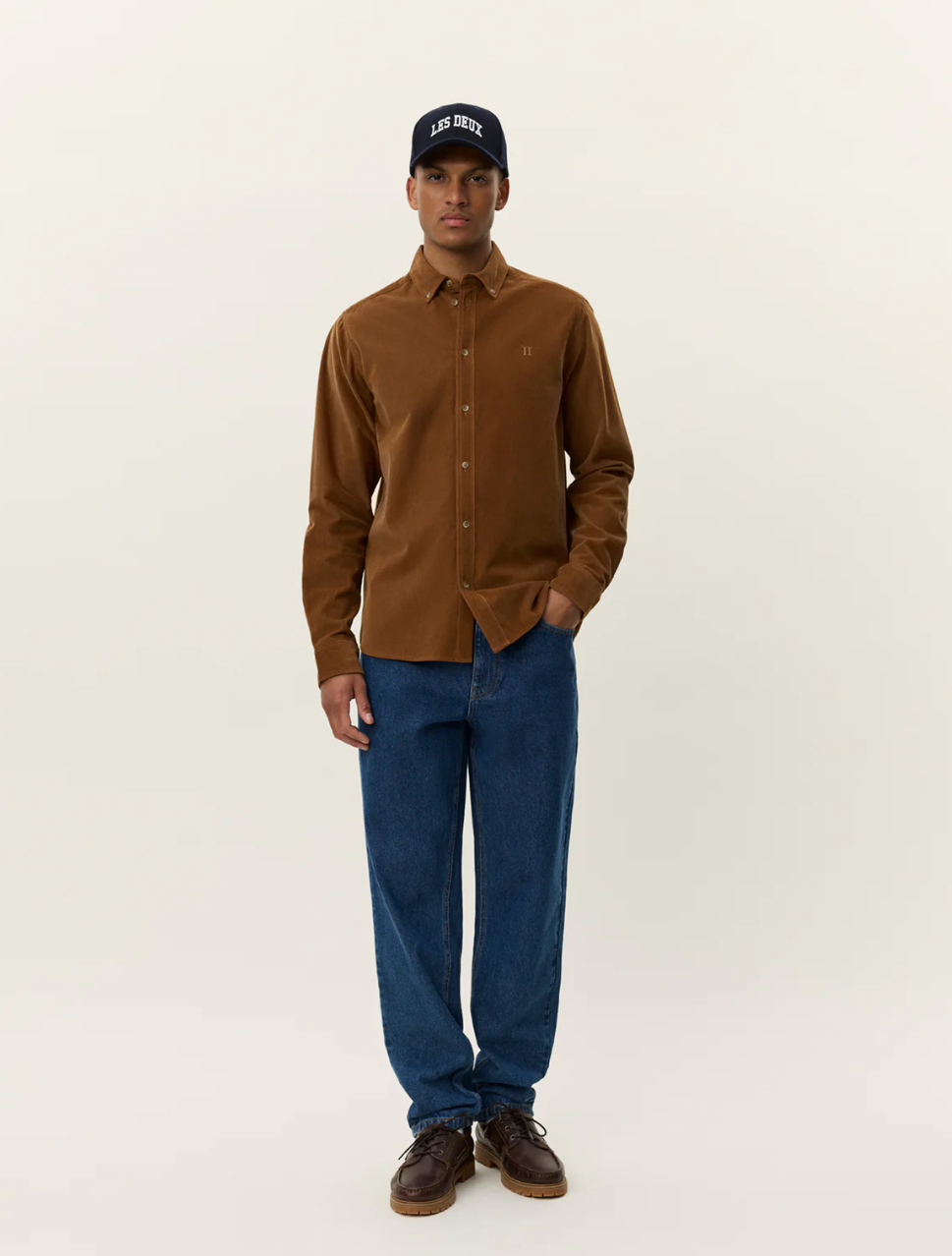 Konrad Pinwale Corduroy Shirt Monks Robe