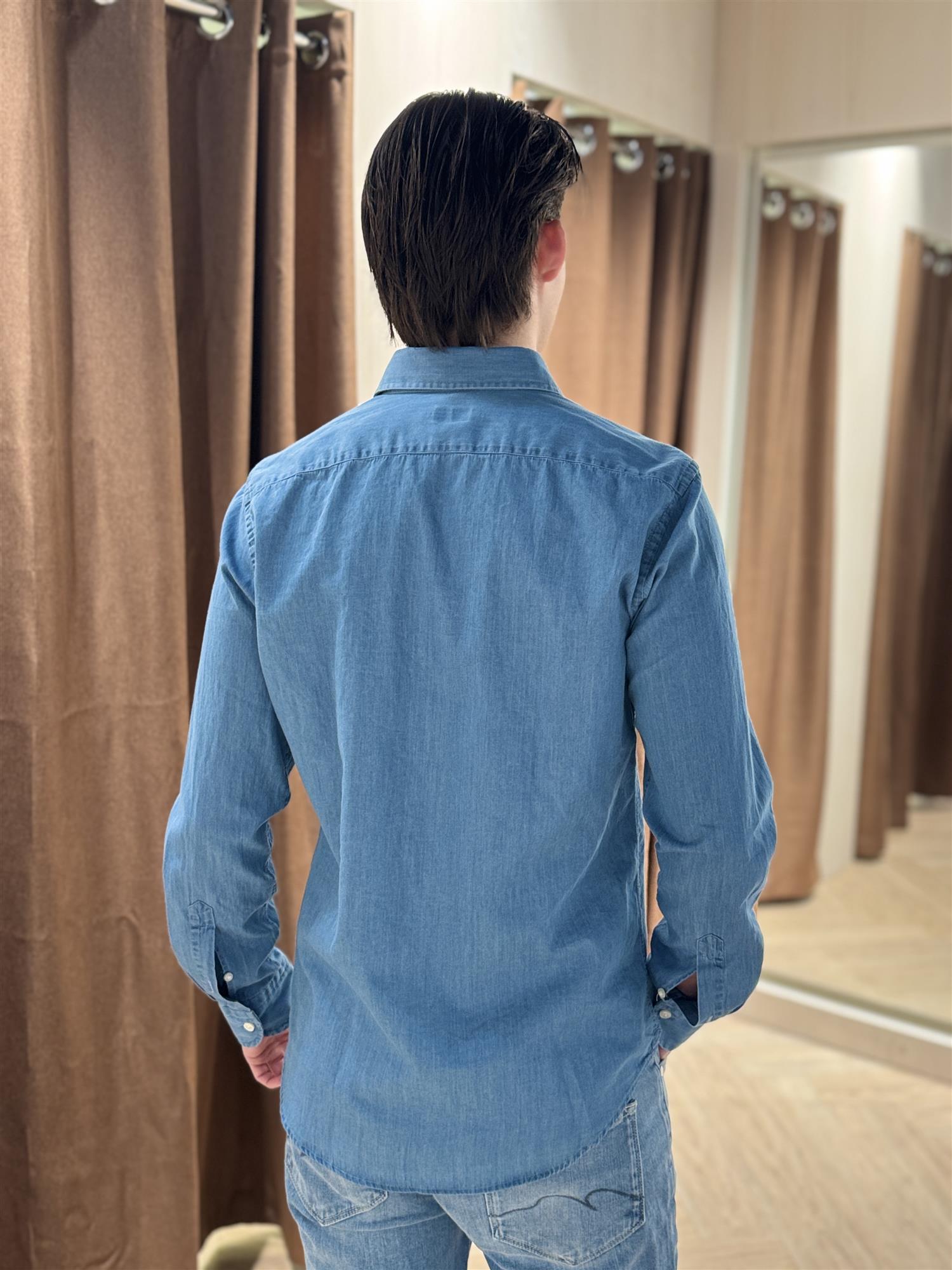 Blue Denim Shirt