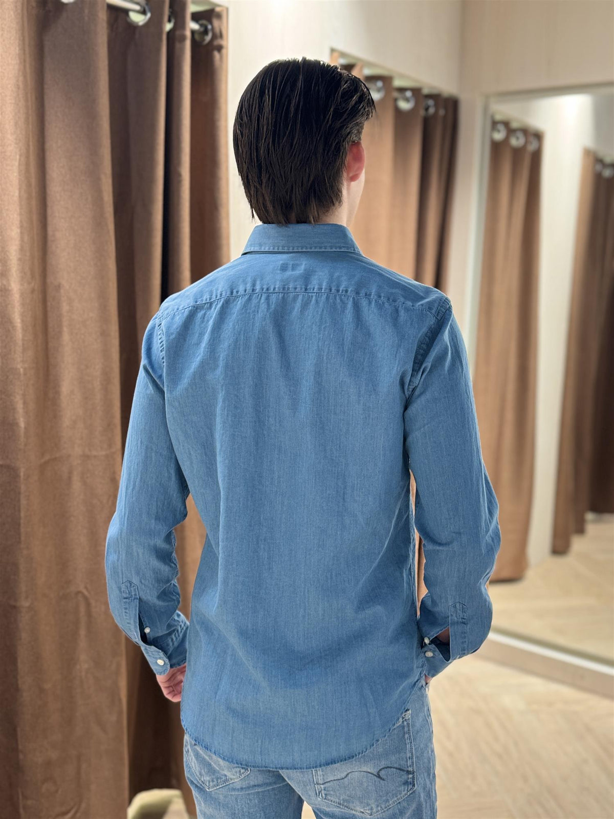 Blue Denim Shirt